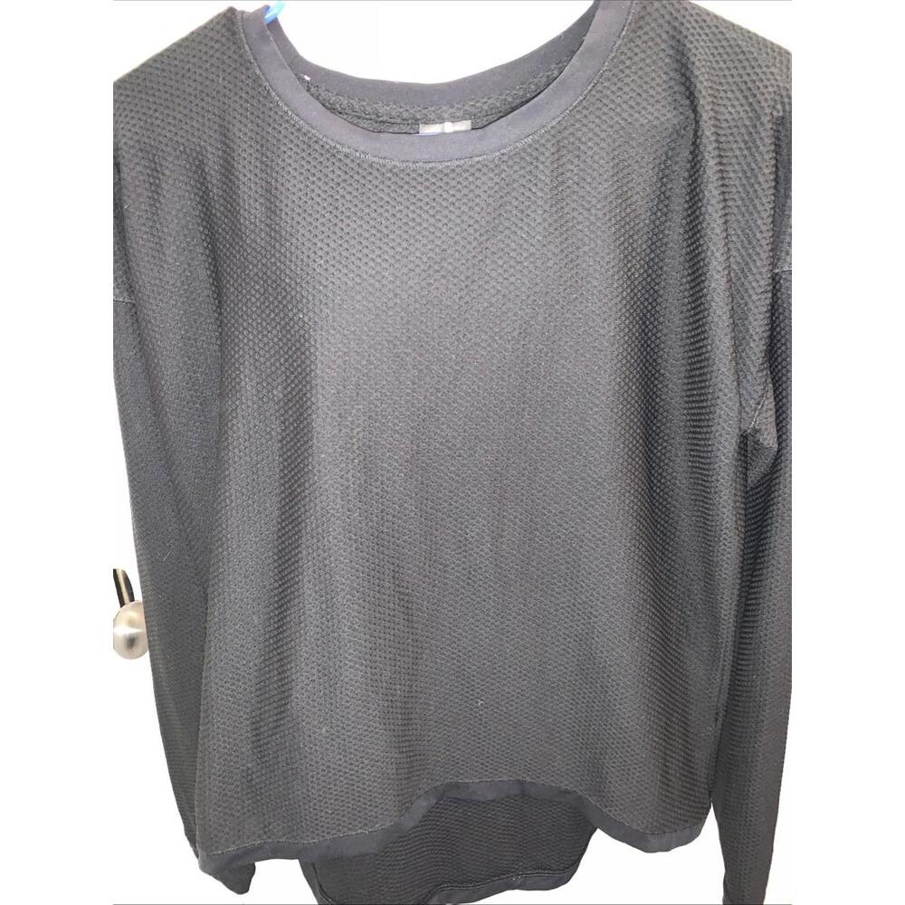 CALIA By Carrie Underwood Black Long Sleeve Shirt Medium